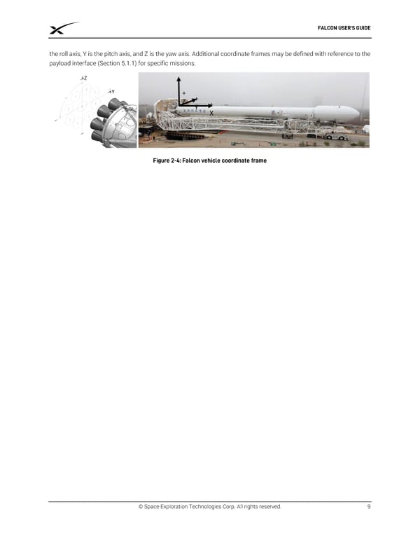 SPACEX FALCON USER’S  GUIDE - Page 13