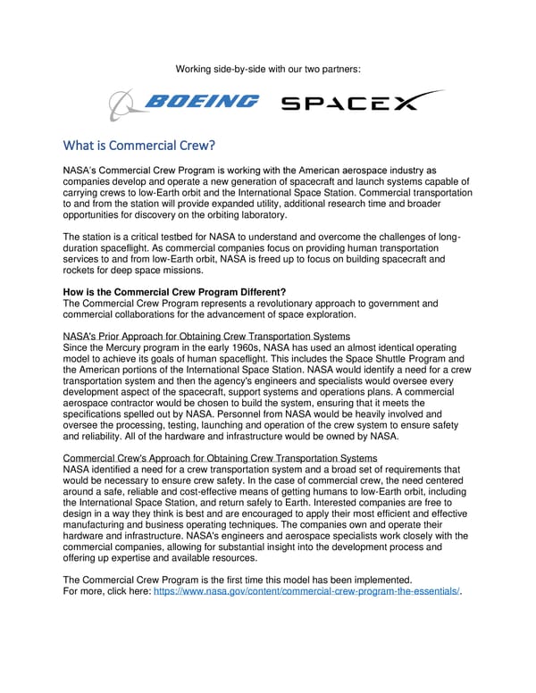 NASA, SpaceX & Boeing | Commercial Crew Program - Page 3